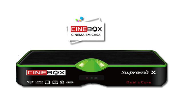 Atualização Receptor Cinebox Supremo X - SKS ON 58W