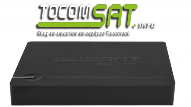 Atualização Tocomsat Inet 4K - Versão:20170118