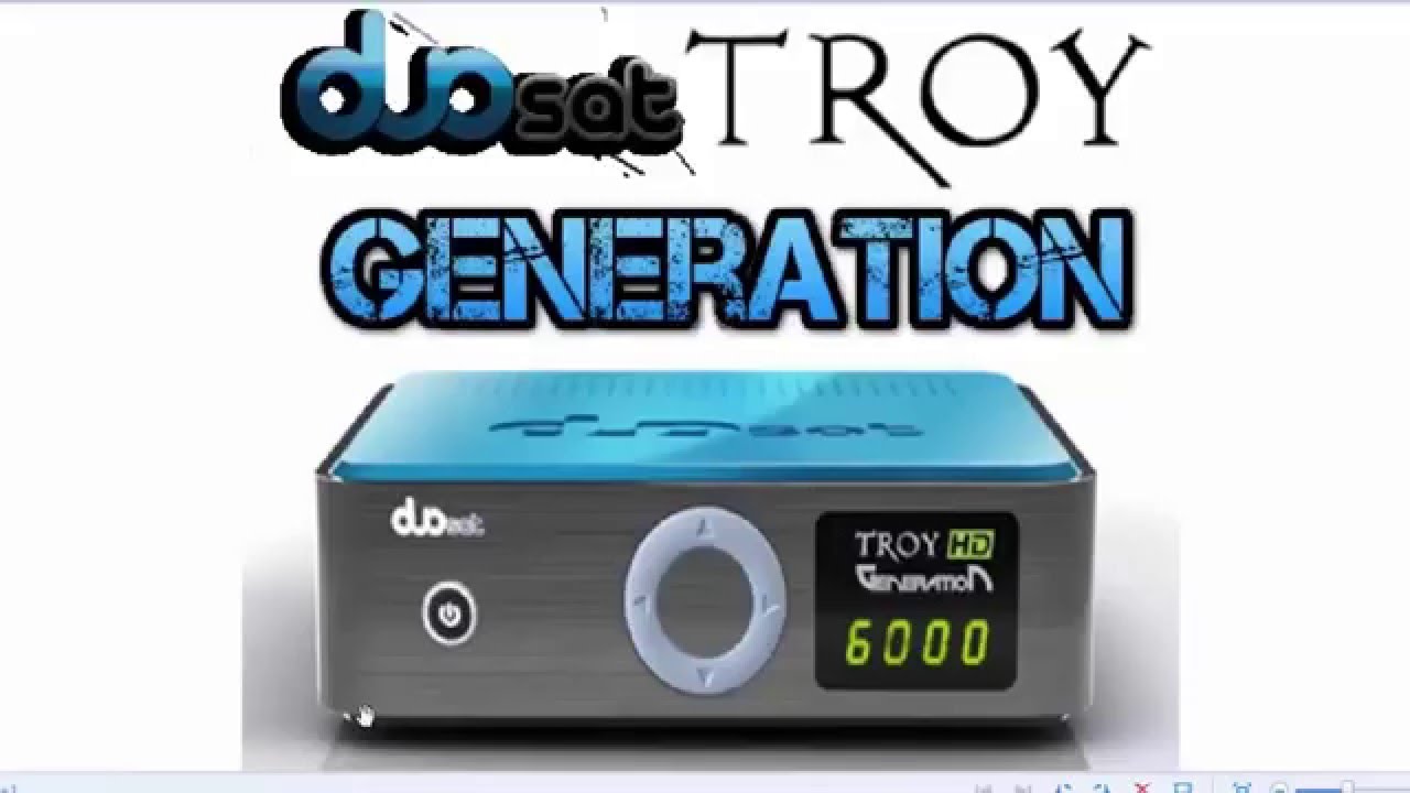 Atualização Duosat Troy Generation HD V1.77 IKS e SKS On