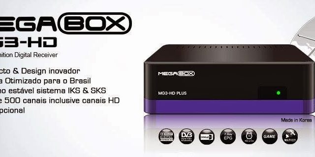 Atualização Megabox MG3 HD V750 Reabilitando seu SKS