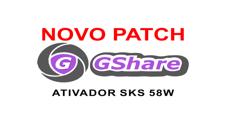 Atualização Ativador Gshare Patch SKS 58W – 19/09/2017