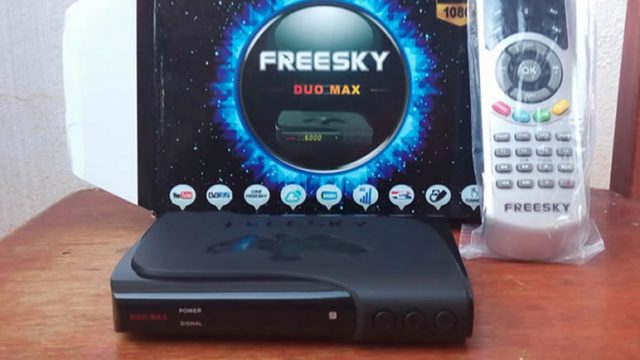 Atualização Freesky Duo Max HD V2.24 Canais HD on