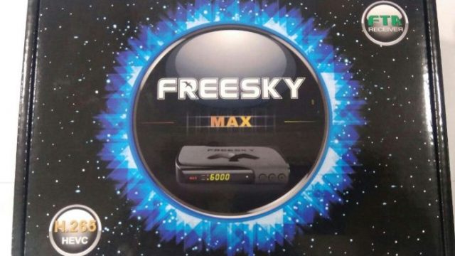 Atualização Freesky Max Star HD V1.12 dia 02/11