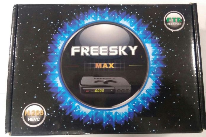 Atualização Freesky Max Star HD V1.12 dia 02/11