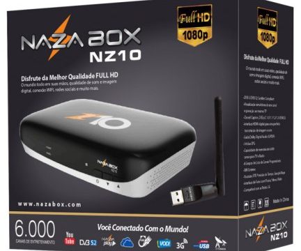 Atualização Nazabox NZ10 HD V2.24 Corrigindo Bugs