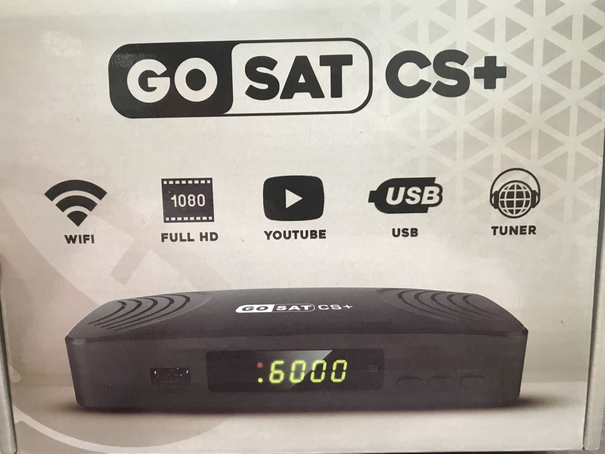 Atualização Gosat CS+ Adicionado sistema Vod IPTV