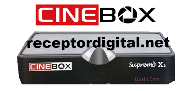 Atualização Cinebox Supremo X2