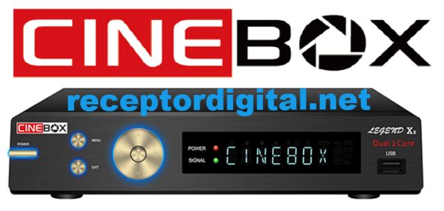 Atualização Cinebox Legend X2