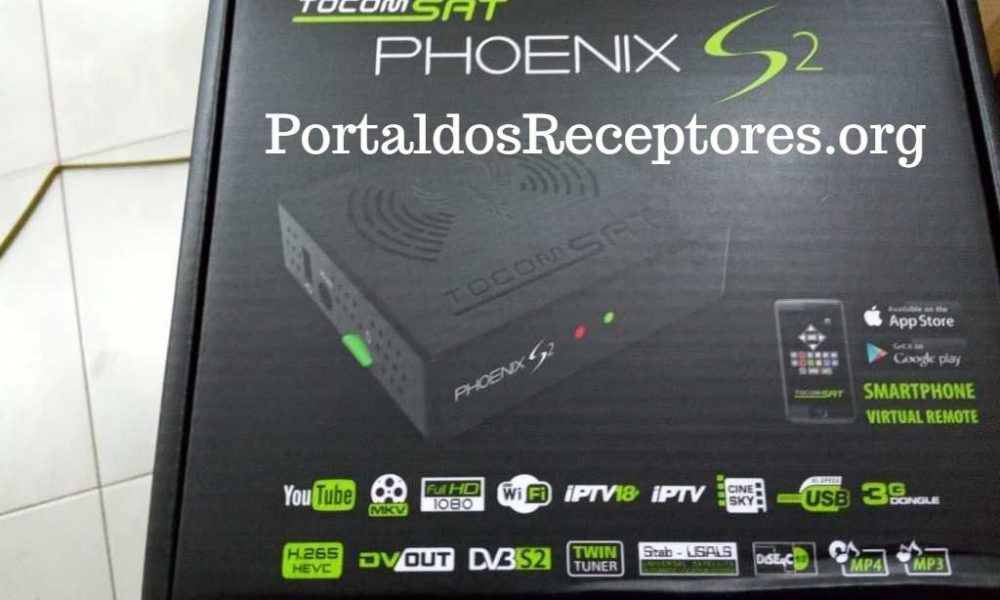 Atualização Tocomsat Phoenix S2