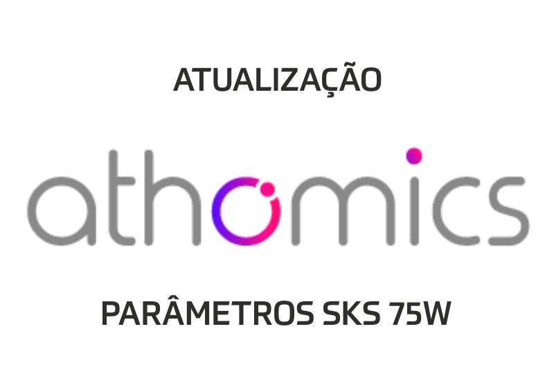 ATUALIZAÇÃO ATHOMICS DOS PARÂMETROS