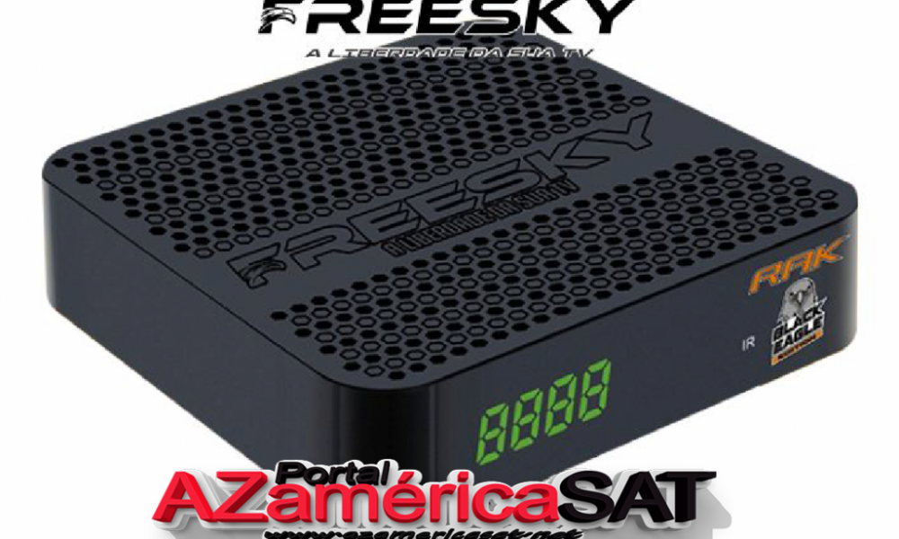 Atualização Freesky Rak Black Eagle Edition