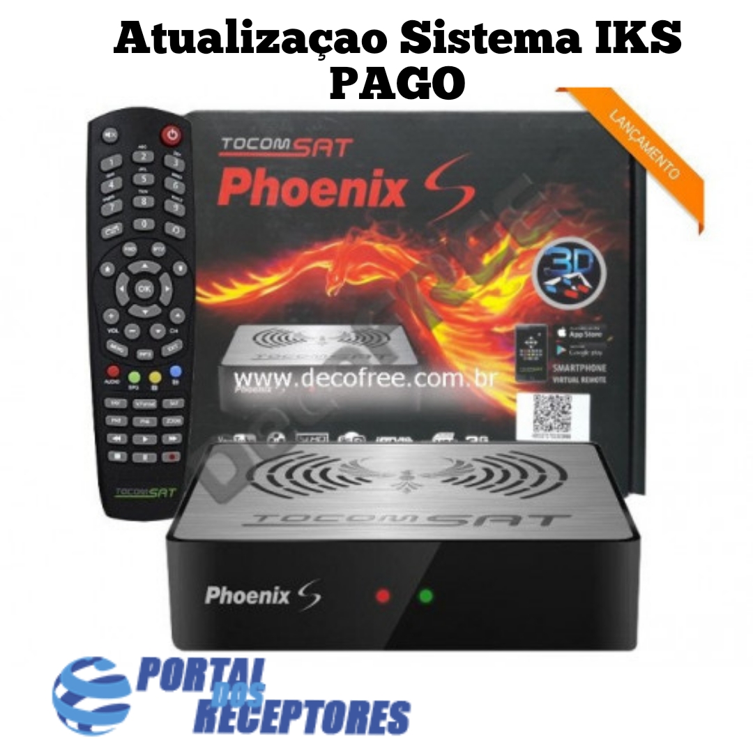 Atualização Tocomsat Phoenix S